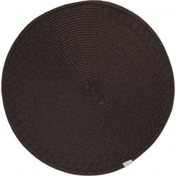 Prostírání kulaté hnědé průměr 35cm