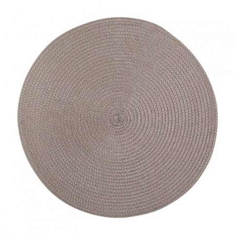 Prostírání kulaté šedo béžové průměr 35cm