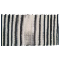 Koberec Katy černobéžový 50 x 80 cm