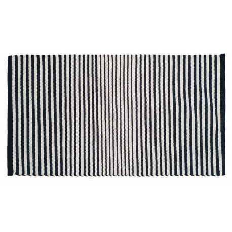 Koberec Katy černobílý 70 x 120 cm