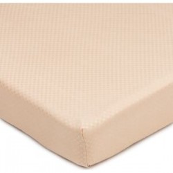 Prostěradlo Ellisa 90 x 200 cm béžové