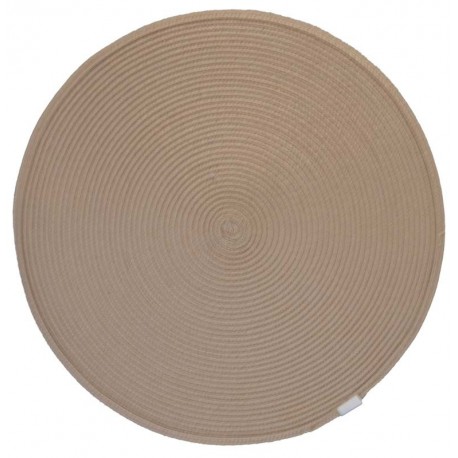 Prostírání kulaté béžové průměr 35cm