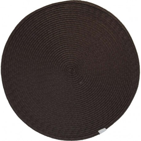 Prostírání kulaté hnědé průměr 35cm