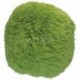 Polštář chlupatý zelený Ø 45 cm